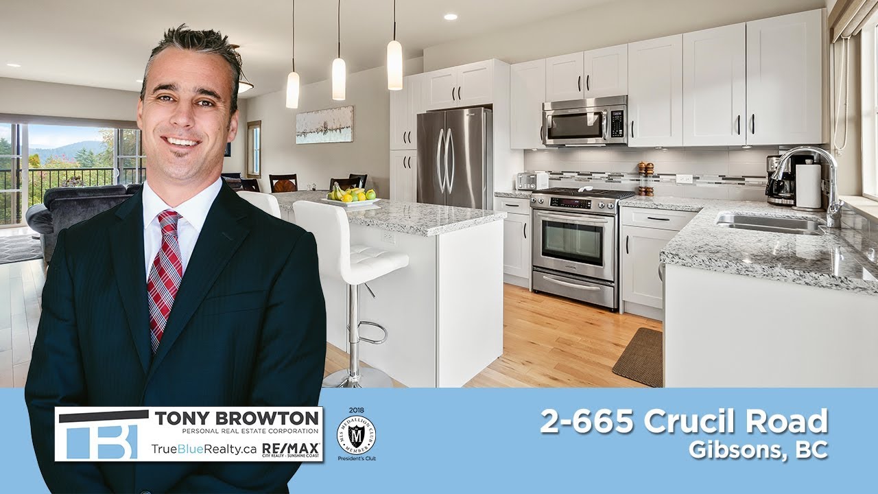 SOLD! Sunshine Coast, BC real estate:  2 - 665 Crucil Road, Gibsons - Realtor Tony Browton