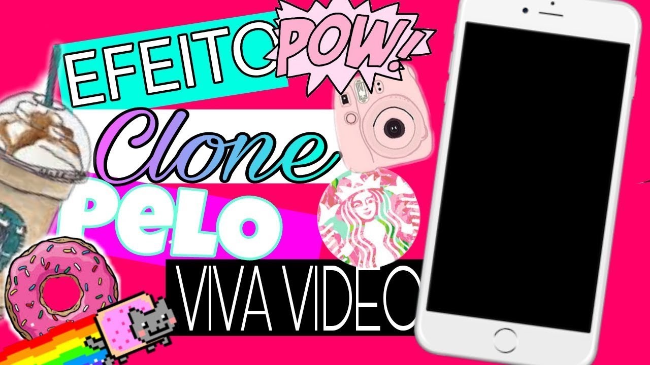 Como fazer efeito clone no android|Amanda Ferreira
