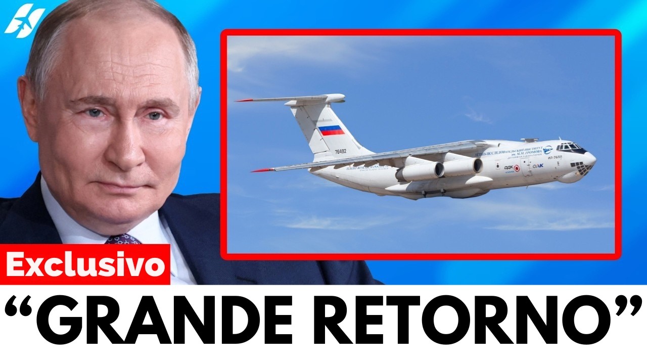 Por dentro do ousado plano russo para o IL-76 que abalou a indústria da aviação.