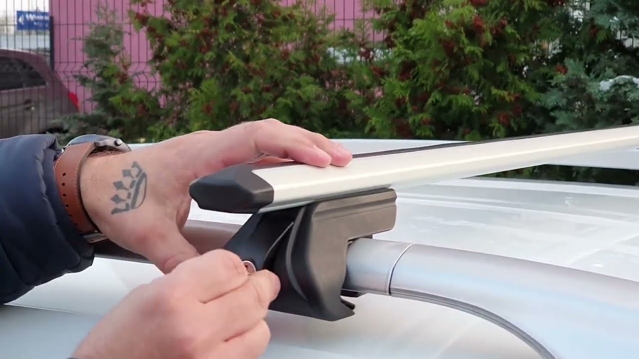 Bare transversale Green Valley Trax prindere pe bare longitudinale | SuportBicicleta.ro