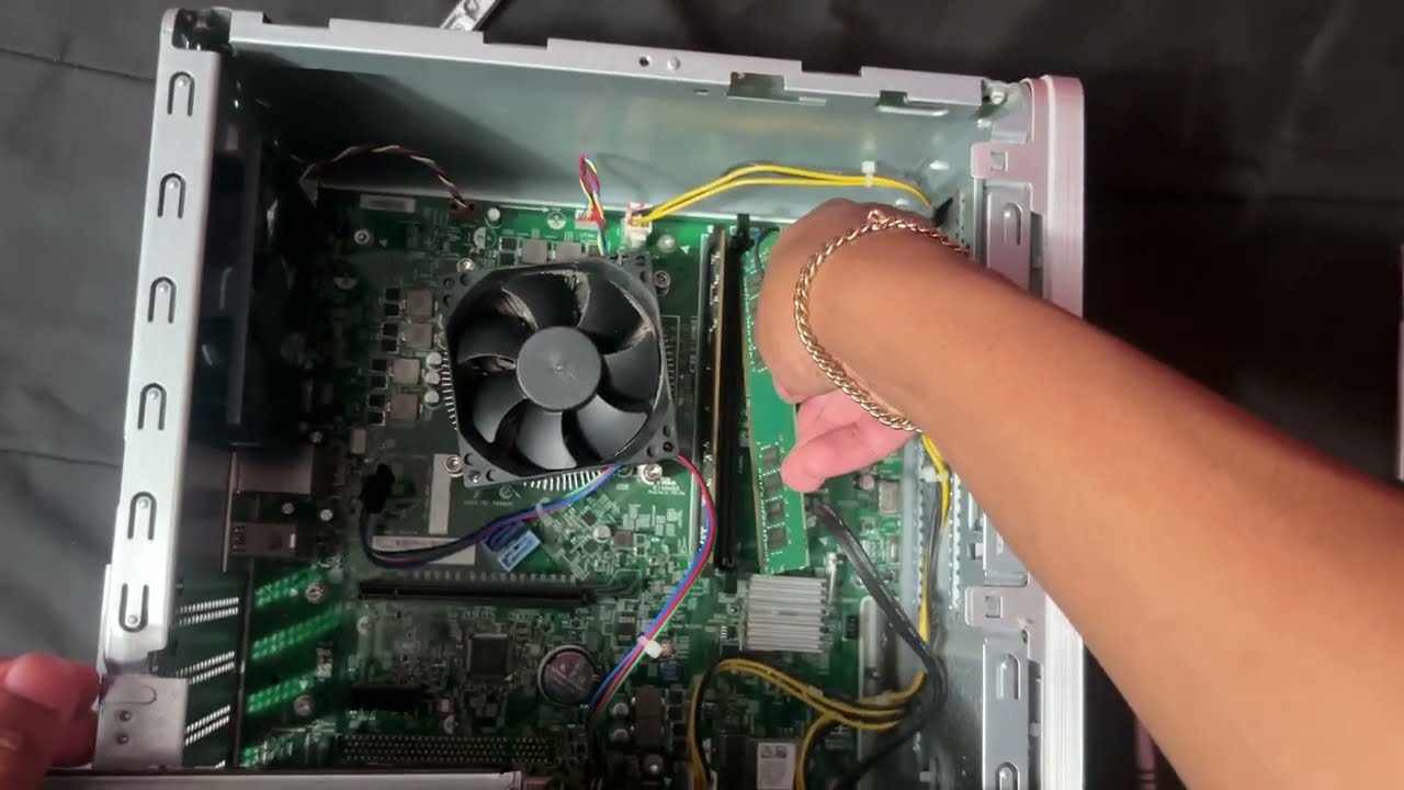 How To Install Ram Memory- HP Pavilion 590 Desktop PC