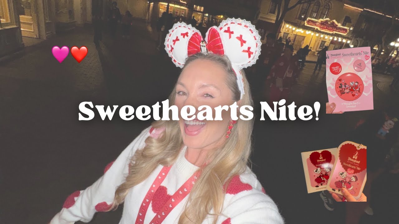 Going SOLO to Sweethearts Nite at Disneyland! 🩷❤️