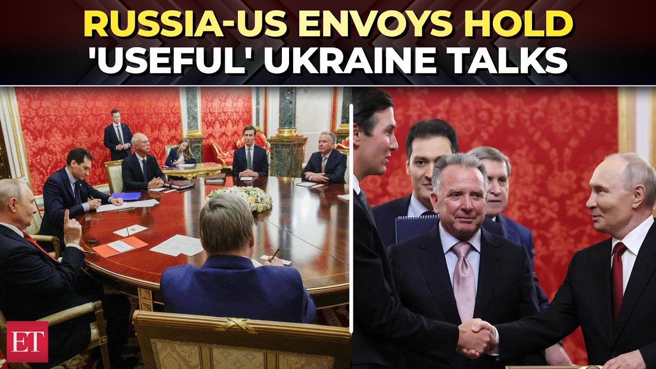 Russia-Ukraine war: Kremlin says Putin's talks with US envoys constructive, extremely frank
