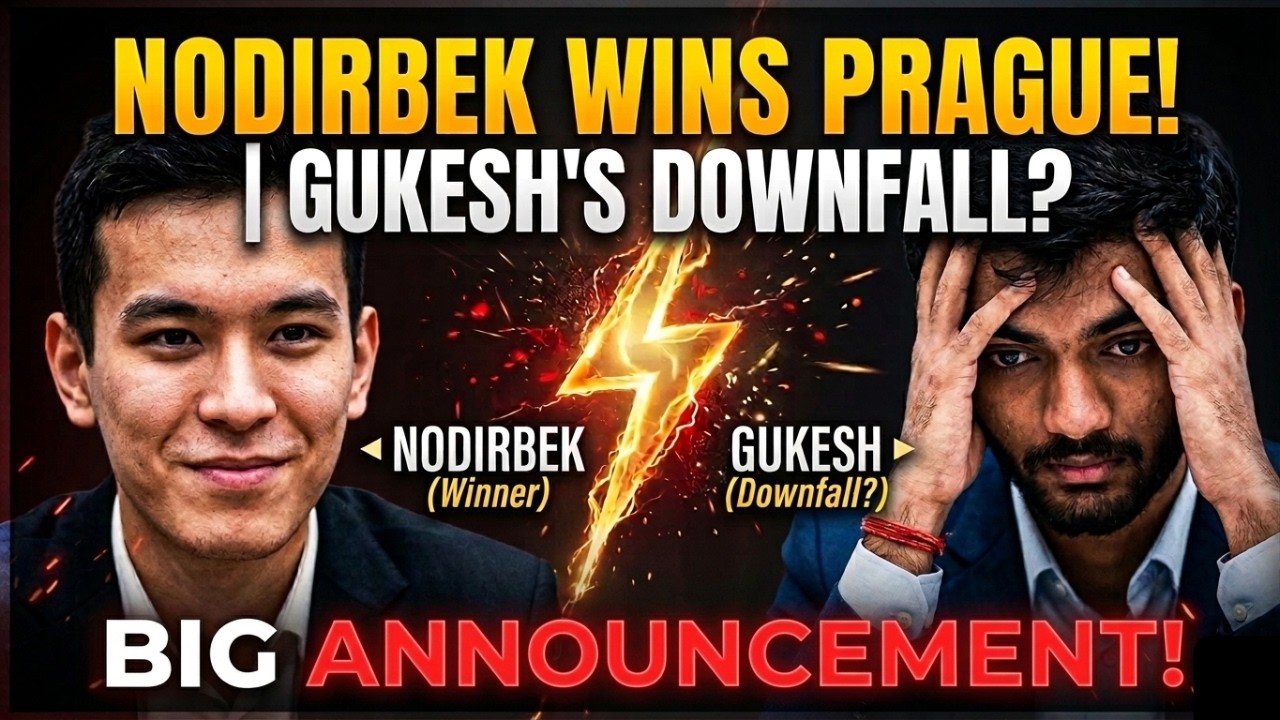 Is Gukesh FINALLY Washed? 📉 | Nodirbek is the NEW King 👑