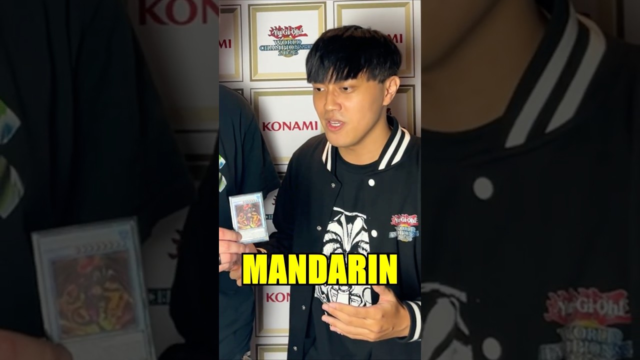 These Ace Monsters have WILD names! CARDS AROUND THE WORLD #yugioh #YGOWCS2025 #ad