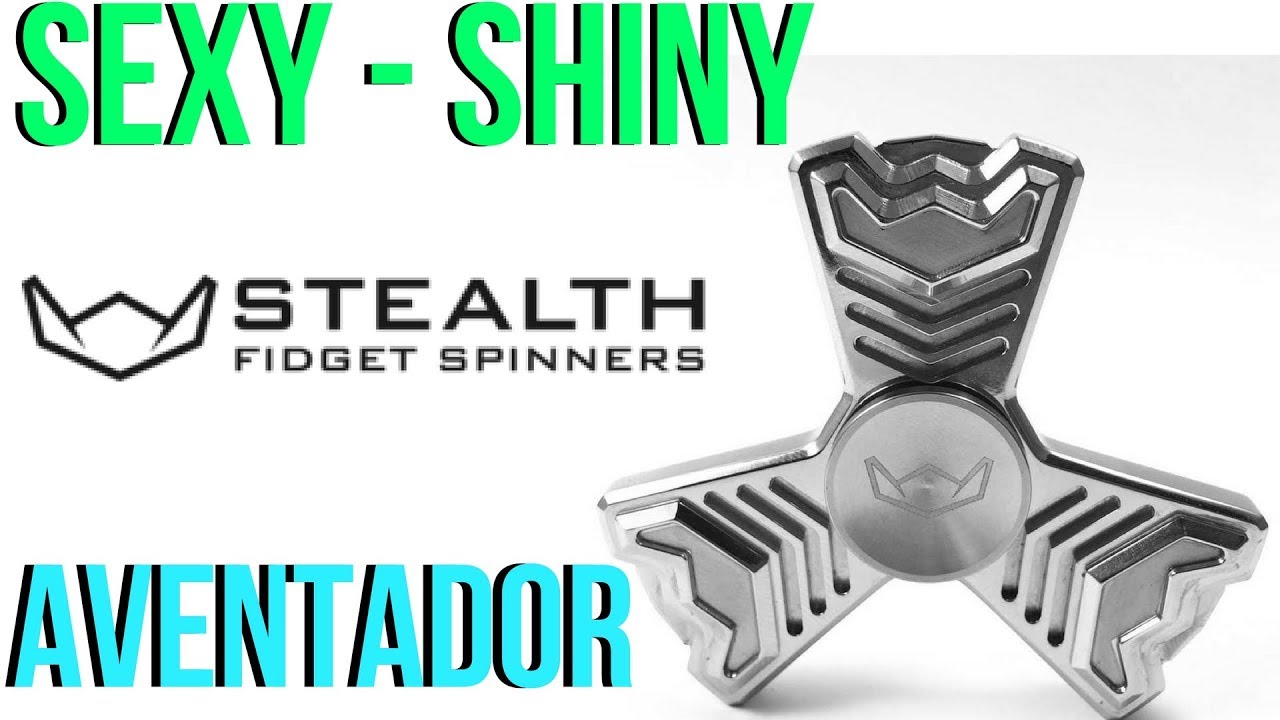 SEXY SHINY STAINLESS AVENTADOR FROM STEALTH SPINNERS BEST TO DATE