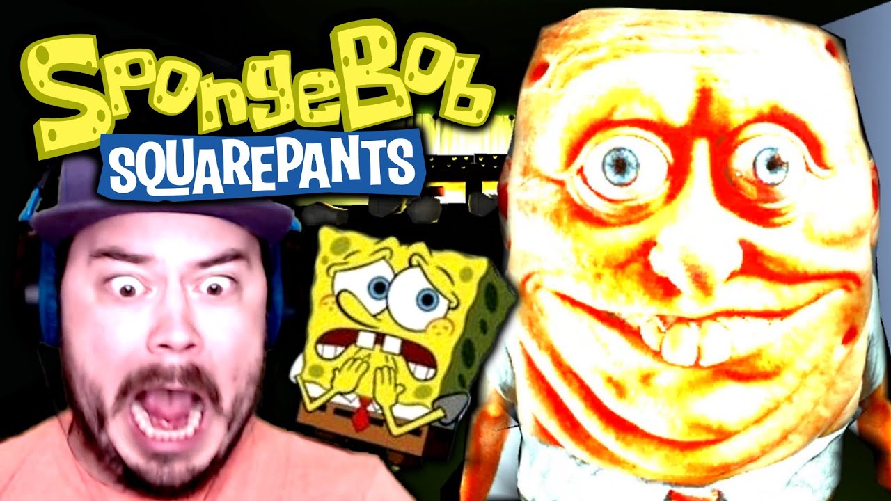 SPONGEBOB WANTS TO TURN ME INTO A KRABBY PATTY!! | Psychopath Sponge (SpongeBob Horror Game)