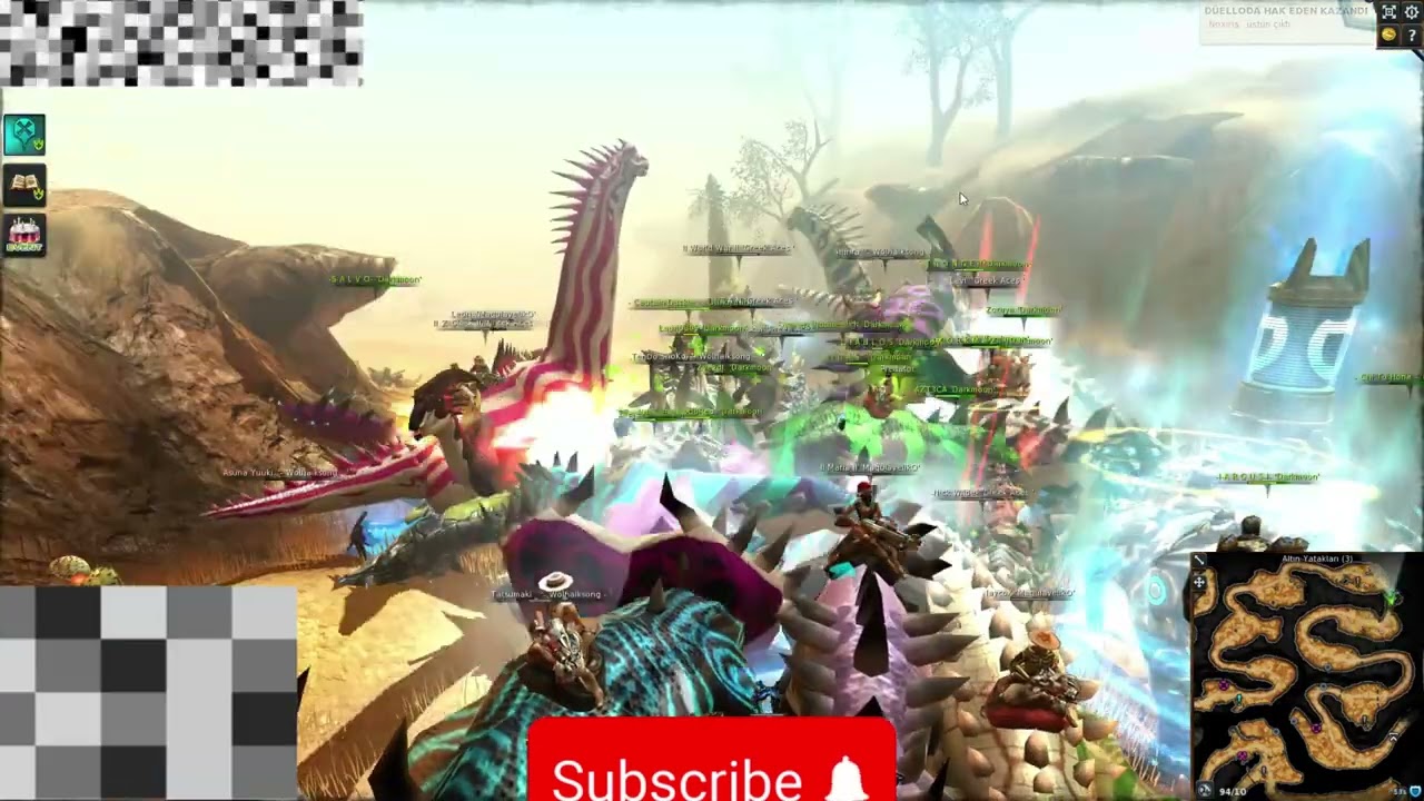 DİNO STORM EU1 SERVER WAR 1 //  DARKMOON