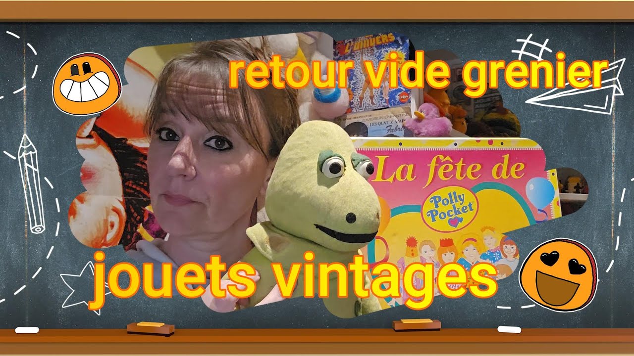 🌷🌷Retour VIDE GRENIER : JOUETS VINTAGES🌷🌷#vintage #jouets #videgrenier