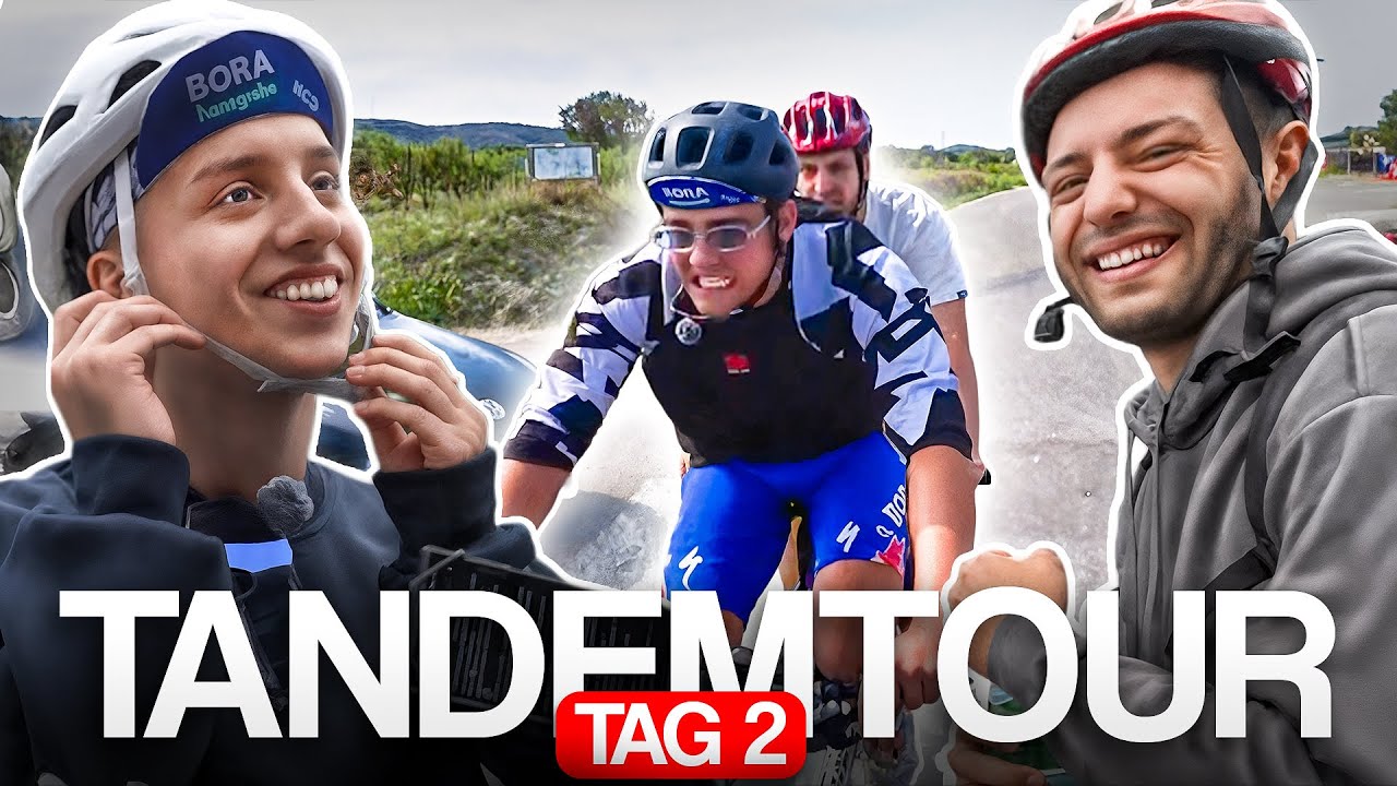 100 KM an EINEM TAG am Mont Ventoux 🤯🤕 Das gro&szlig;e TANDEM-RENNEN Tag 2 🚴&zwj;♂️🚴&zwj;♂️