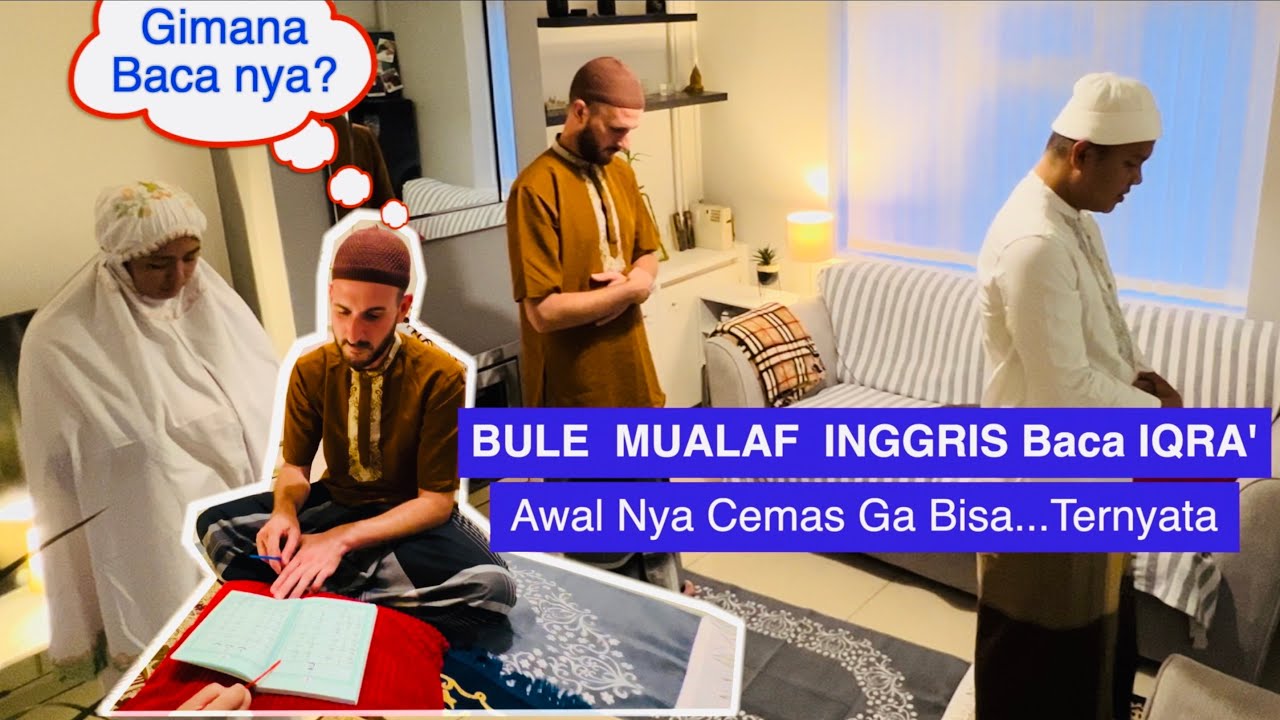 Karl Cemas Pertama Kali NGAJI Baca IQRA’... Ternyata…