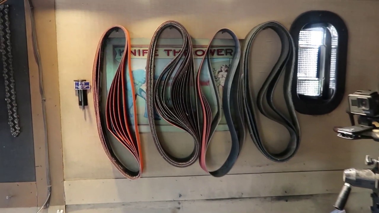 Burrbenders Sharpening Equipment Tour - Trailer Edition