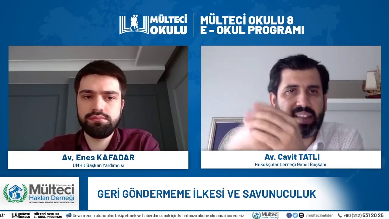 Geri Göndermeme İlkesi ve Savunuculuk | Mülteci Okulu Programı