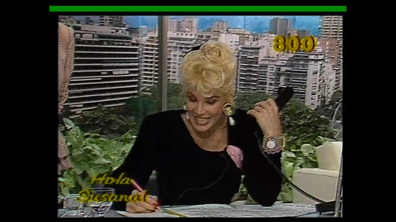 Hola Susana! Programa 25 04 1988 #lalomir (solo ultimo bloque)