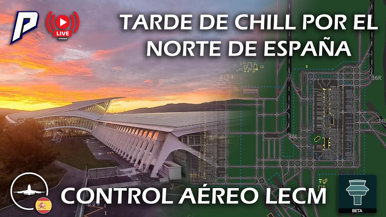 Tarde de chill por el norte de Espa&ntilde;a | Control A&eacute;reo LECM - IVAO | PilotoF-22