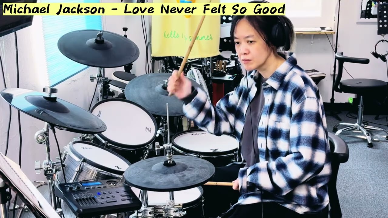 [1288 드럼커버] Michael Jackson - Love Never Felt So Good