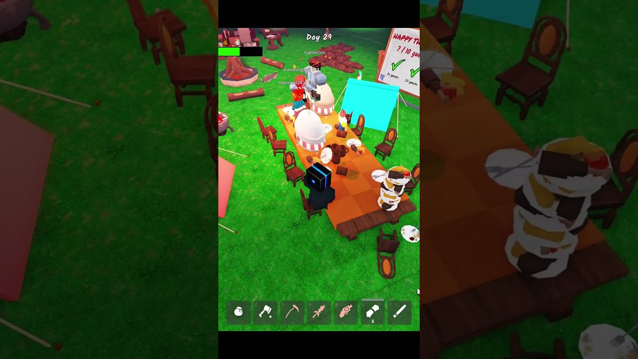 Using Thanksgiving Flame Is Crazy 🤩 #99nightintheforest #roblox #shorts