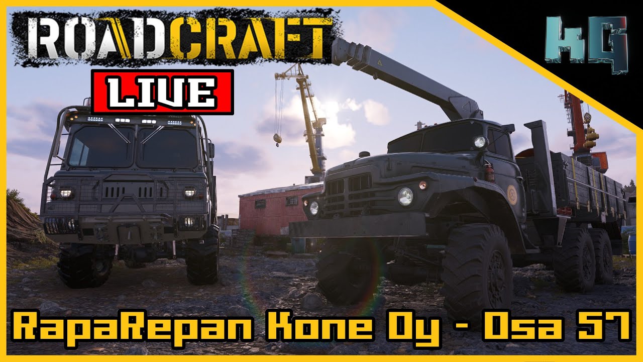 RapaRepan Kone Oy - Osa 57 / Roadcraft Suomi / kiksuGaming LIVE