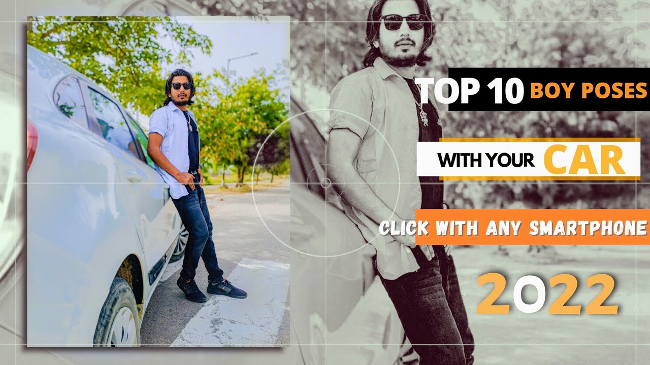 PHOTOSHOOT WITH CAR | Trending Poses For Boy With Car | 2022 Poses @nsbpictures