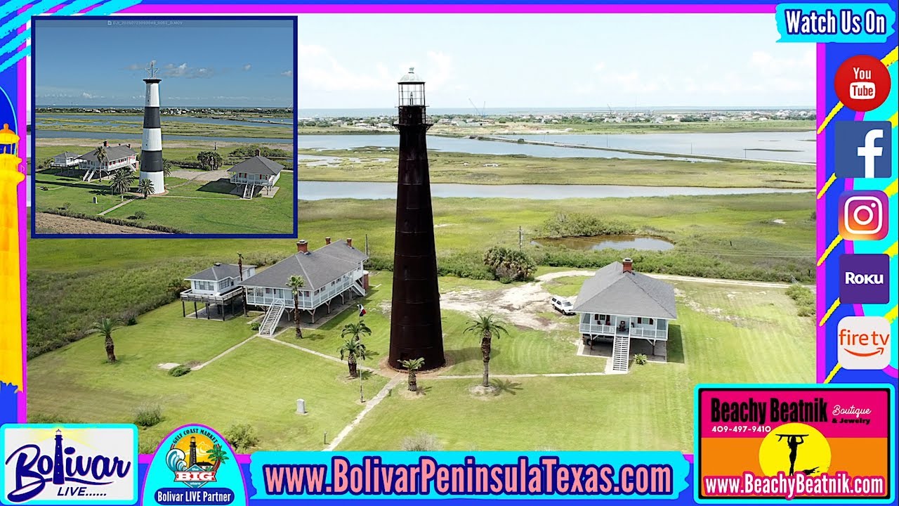 Day Trip And Travel Back In History With A Trip By The Bolivar Lighthouse.