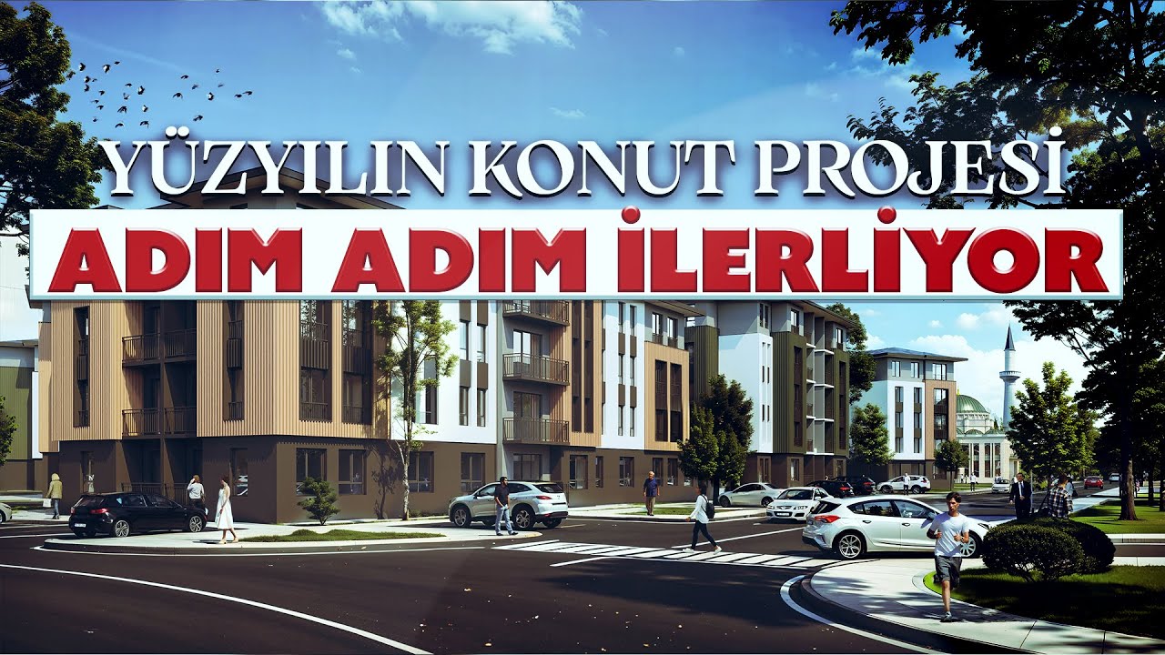 'Yüzyılın Konut Projesi'nde ilk kura çekimi bugün