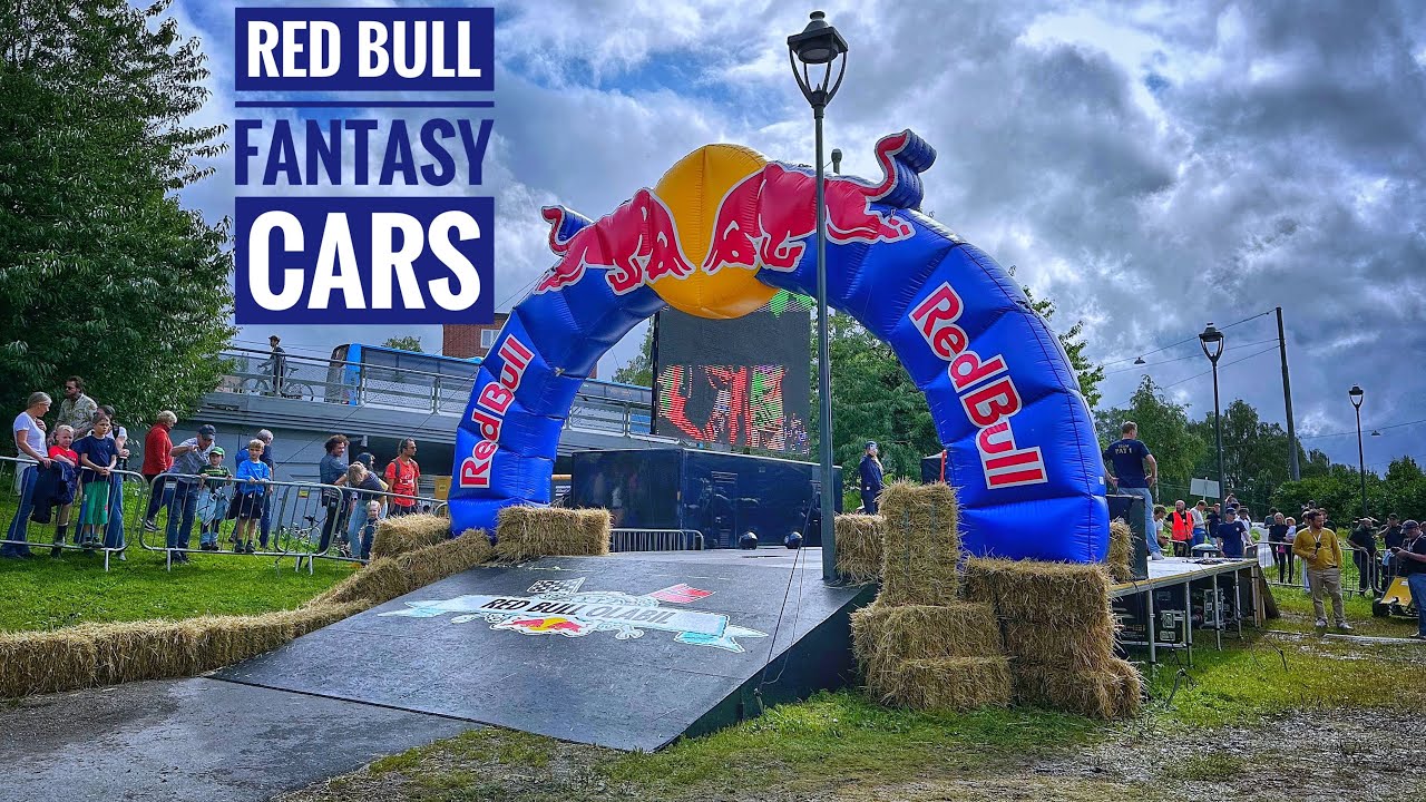 Red Bull Olabil Oslo 2023 - Fantasy cars race - Red bull cart race , Norway , FPV