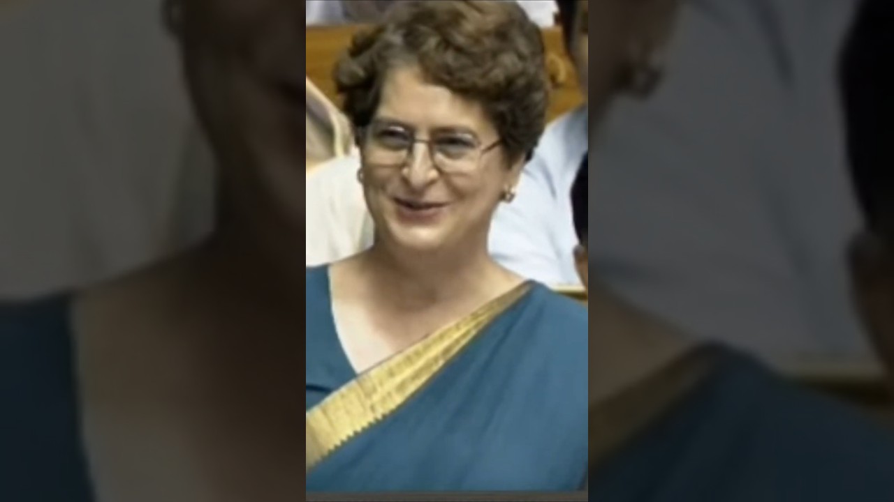Priyanka Gandhi Funny speach on 
