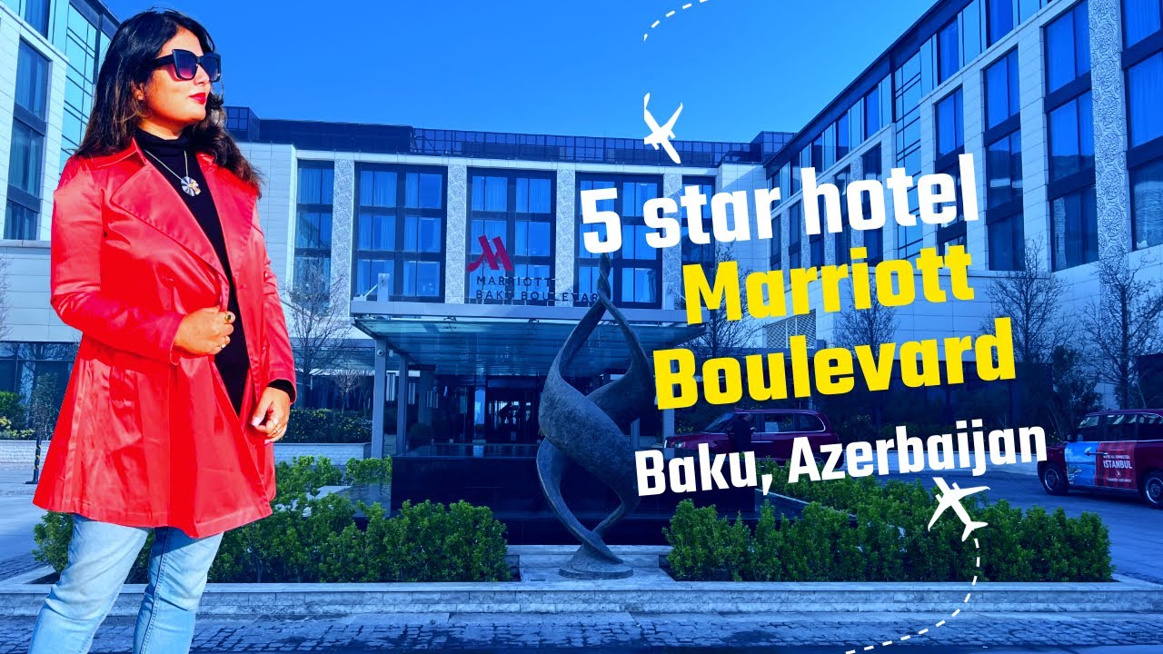 Baku Marriott Hotel Boulevard | Роскошный 5-звездочный отель в Азербайджане 🇦🇿 | Полный тур