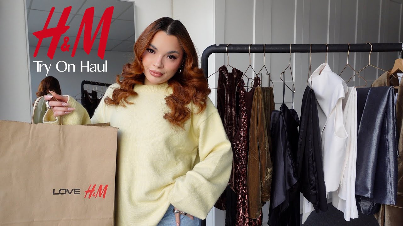 НОВИНКА В H&M TRY ON HAUL | СЕЗОН ВЕЧЕРИНОК 2025
