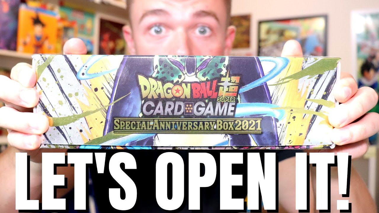 Opening A Dragon Ball Super 2021 Special Anniversary Box!