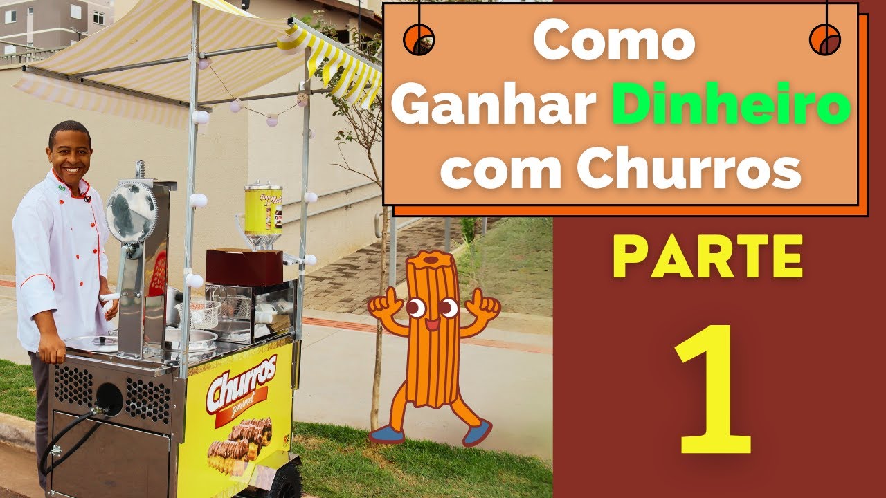Como Vender Churros | para Ganhar Dinheiro - PARTE 1 dia de Compra