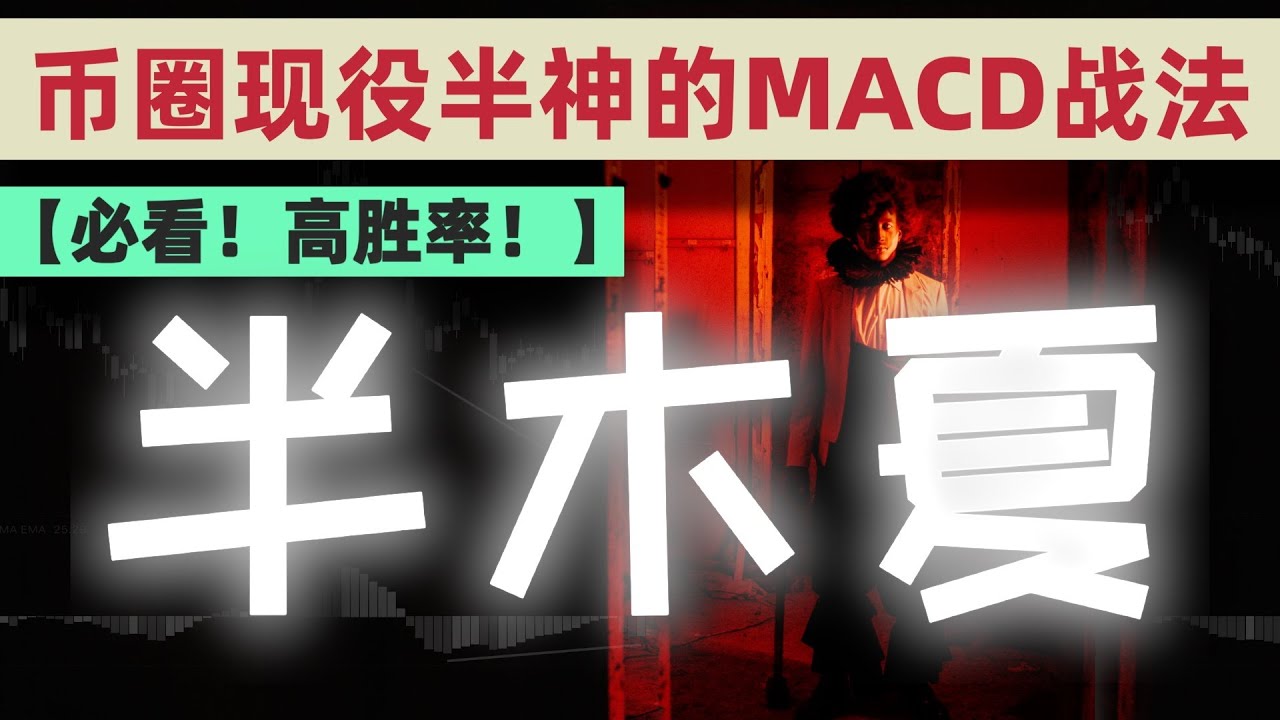 【推荐必看】半木夏1年400倍的交易细节大公开，&ldquo;币圈半神&rdquo;的高阶MACD交易策略#交易系统#半木夏#macd