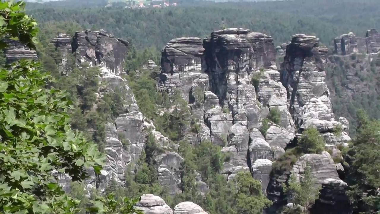 Bastei. Szwajcaria Saska. S&auml;chsische Schweiz