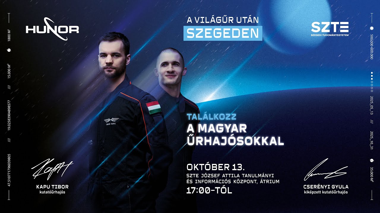 Találkozz a magyar űrhajósokkal!