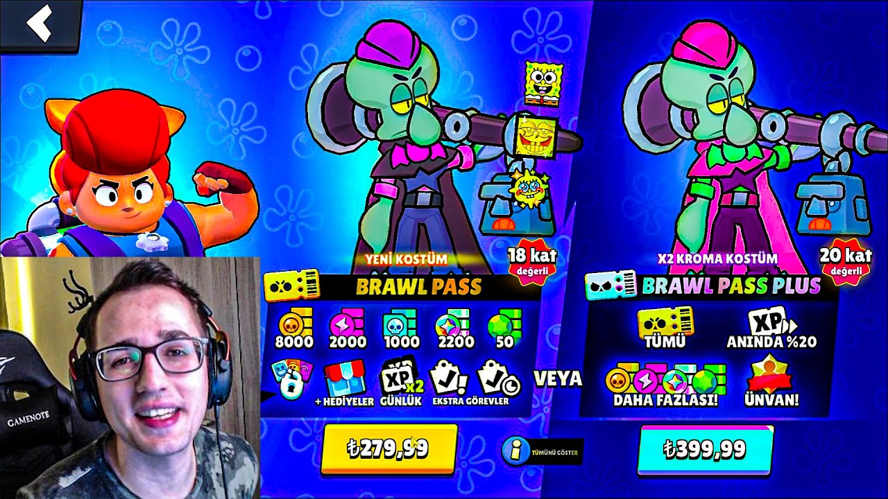 YENİ BRAWL PASS'İ AÇTIM ! BRAWL STARS