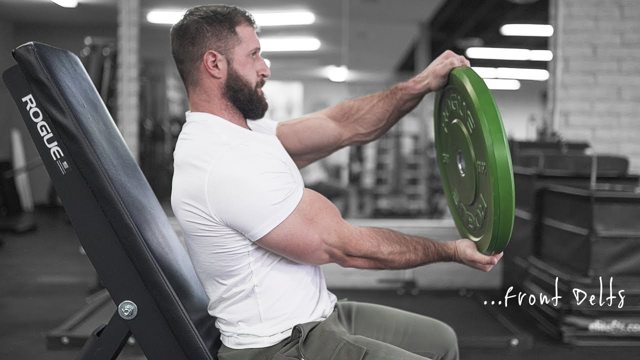 BOULDER SHOULDERS...Front/Anterior Delt Workout