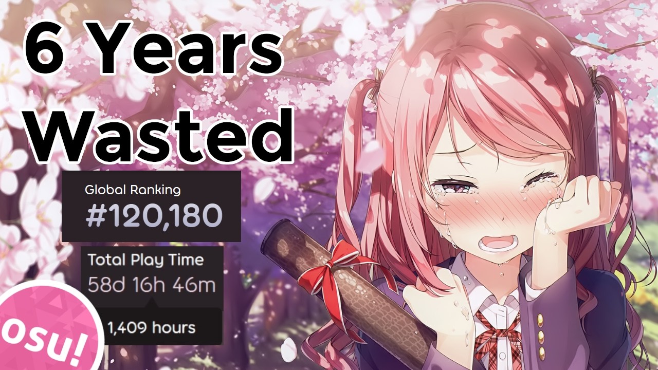 The worst osu! player | My story of stagnation and decay