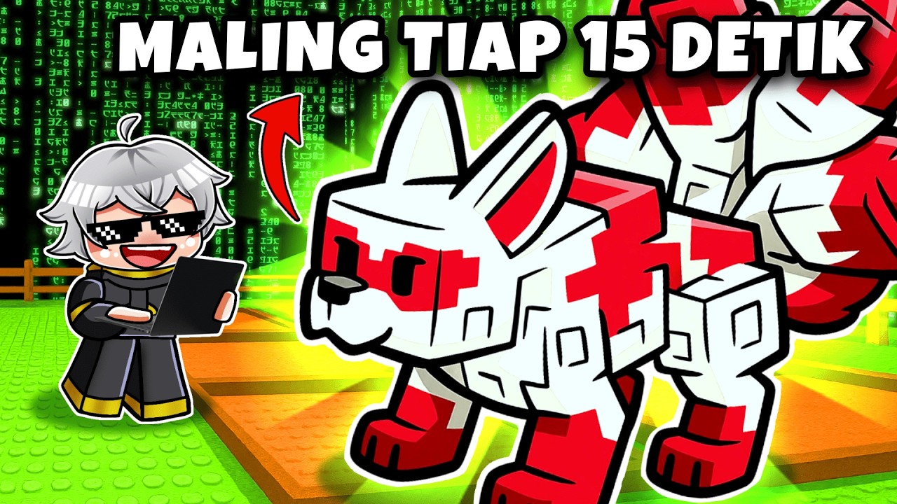 Aku HACK Kitsune Jadi OVERPOWERED di Grow a Garden