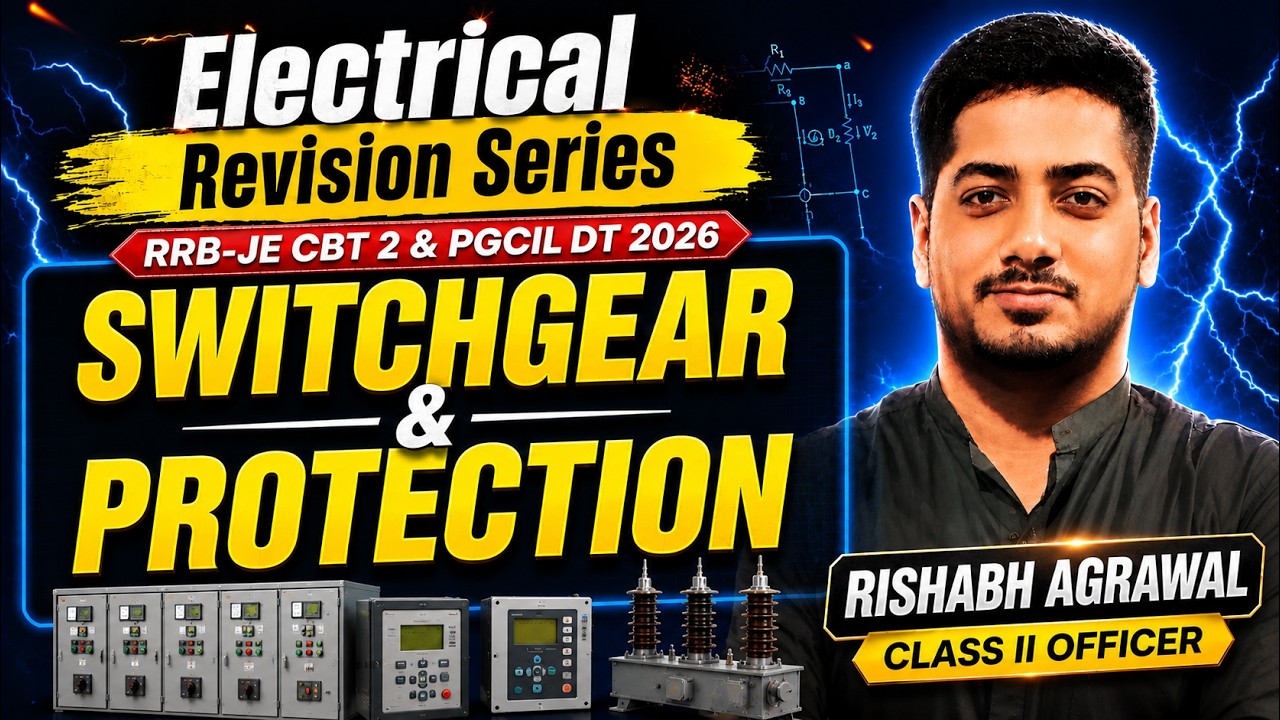 ERS - POWER SYSTEM 2⚡Complete Revision for RRB JE CBT 2 & PGCIL DT 2026 | Rishabh Sir (AE)