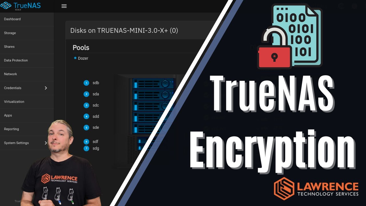 Как использовать шифрование ZFS с TrueNAS для пулов и наборов данных