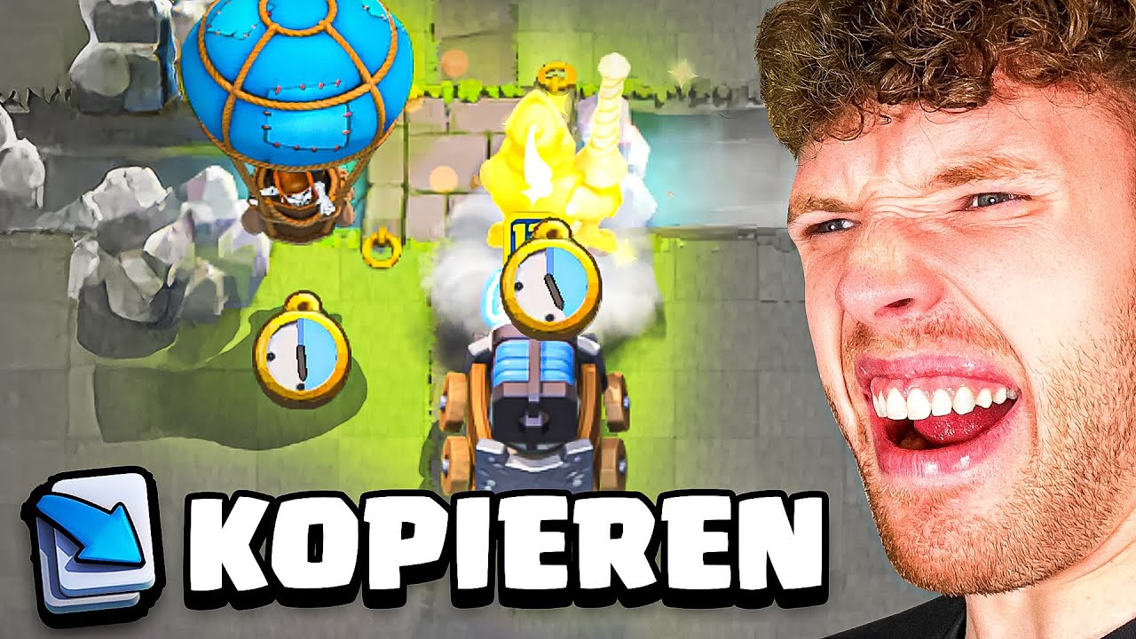 😱🤯ICH KLAUE JEDES GEGNER-DECK am SEASON ENDE... (maximales Pech) | Clash Royale Deutsch
