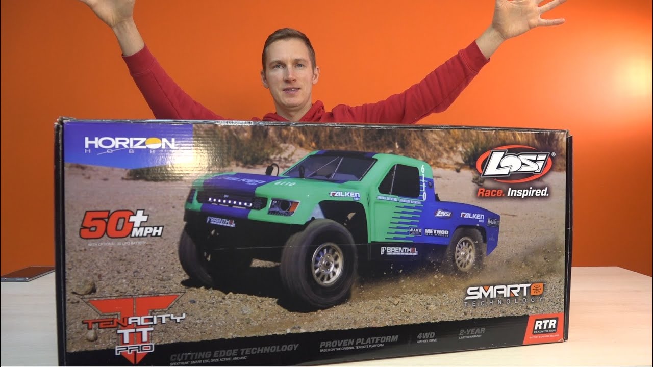 Тест-драйв МОЩНОГО Шорта LOSI Tenacity TT PRO ... Опять башинг, опять ломаю!