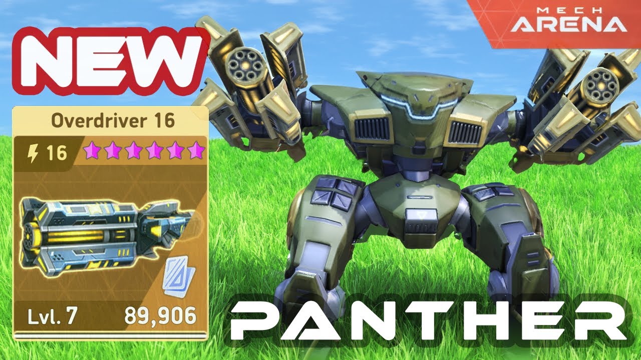 What do you think about Overdriver? - Mech Arena Panther