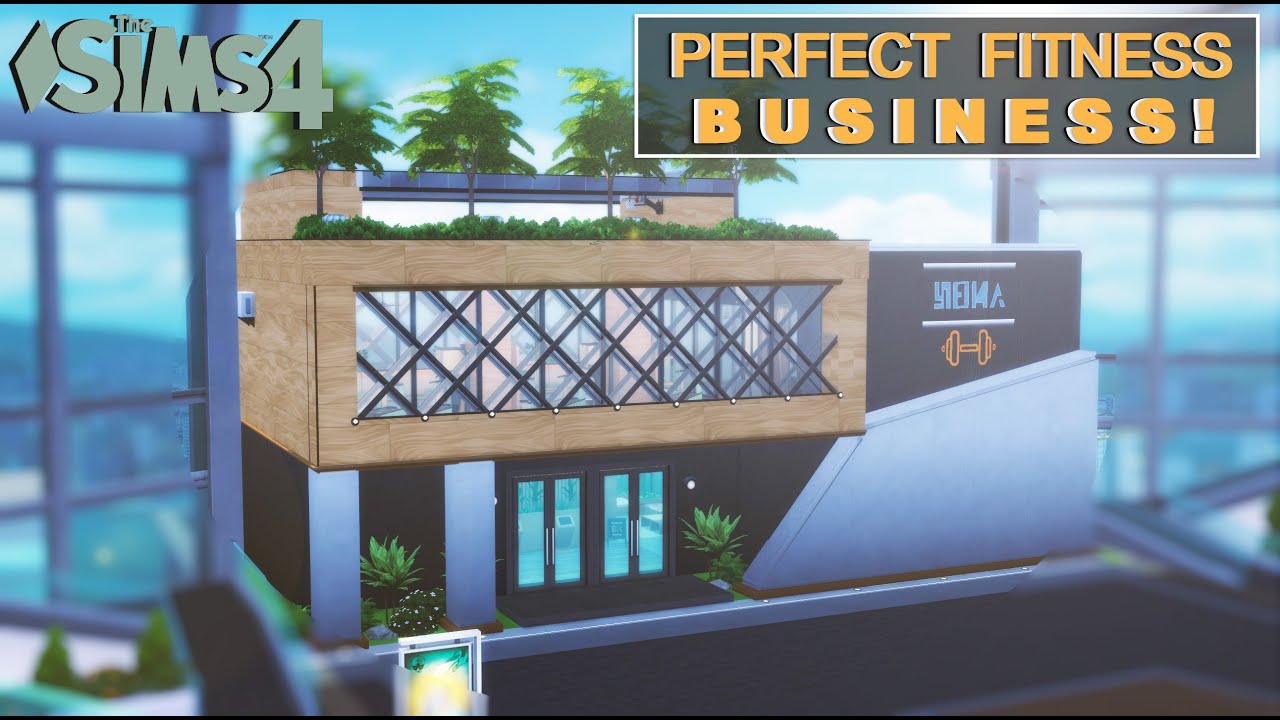 Skye Fitness - Pool - Bar 💦 noCC | The Sims 4: Businesses & Hobbies