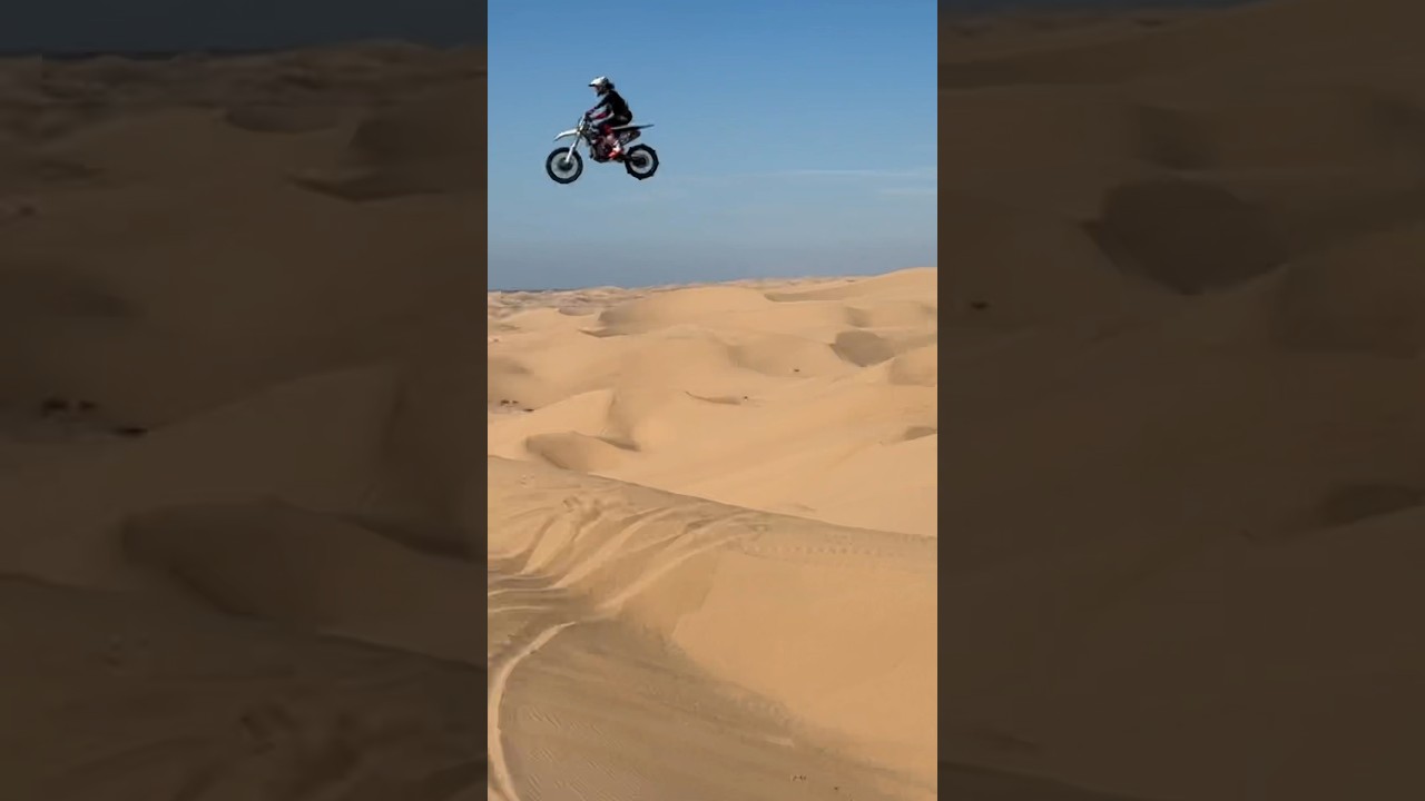 Big sends out in Glamis Sand Dunes! 🚀 