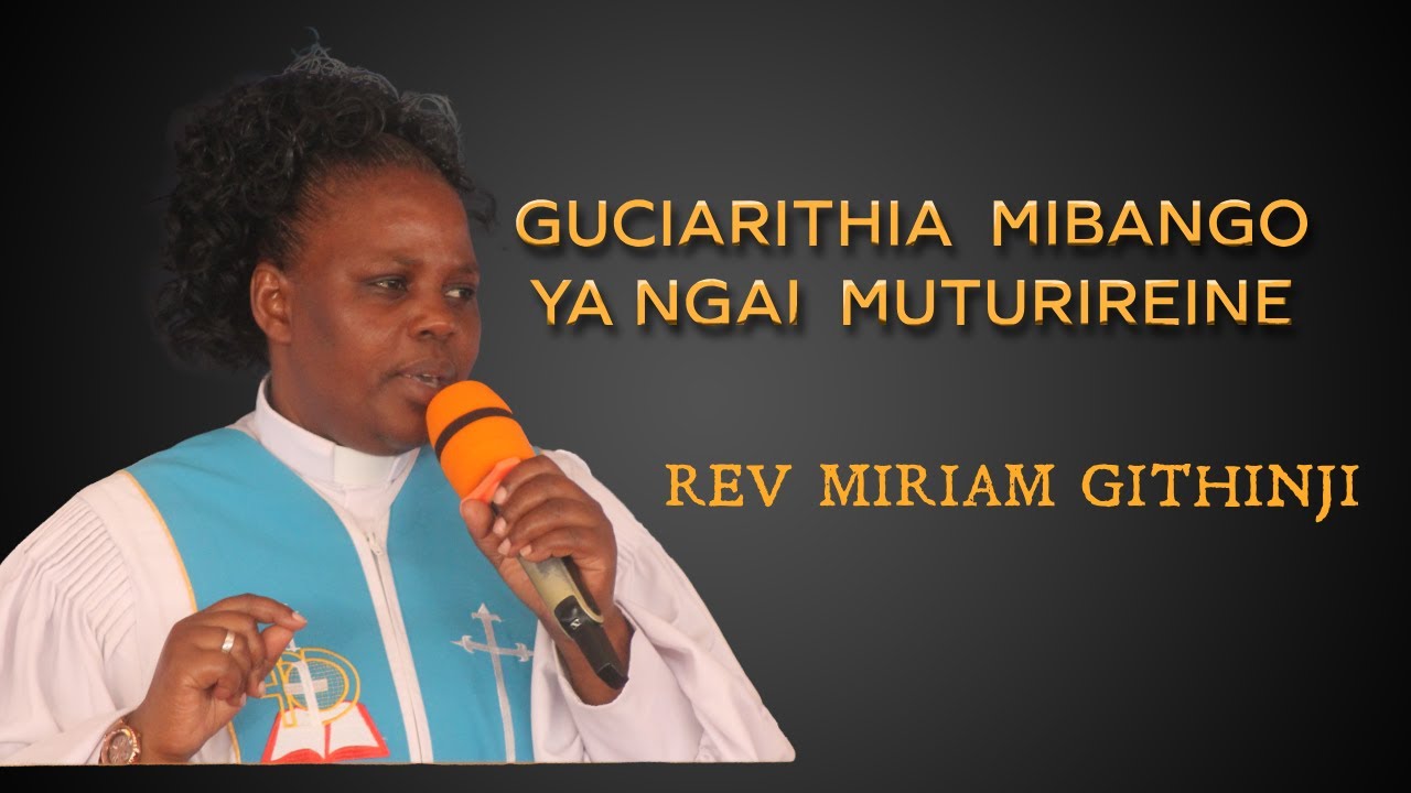 REV MIRIAM GITHINJI :- BIRTHING YOUR PURPOSE - INOORO TV