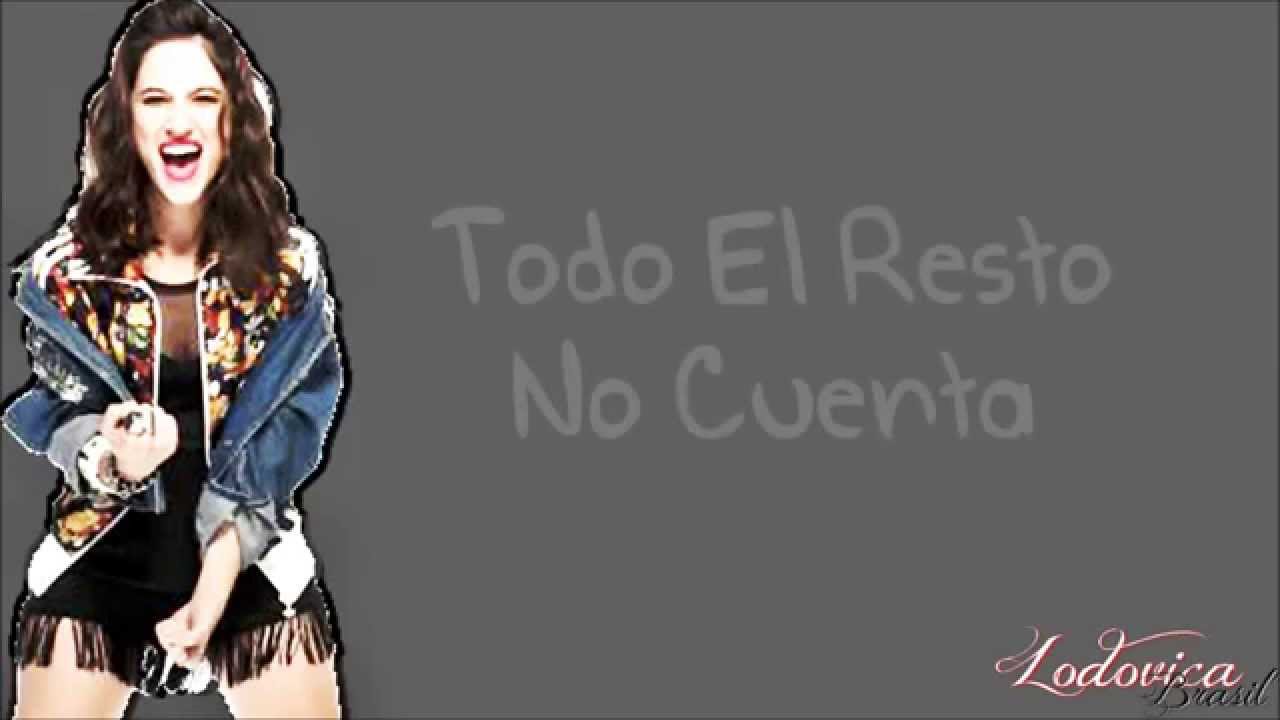 Lodovica Comello - Todo El Resto No Cuenta (Letra)