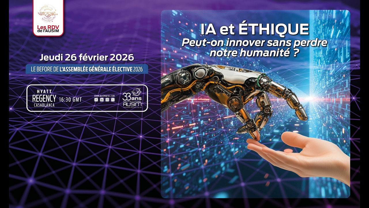 RDV AUSIM Before AGO élective : « IA & Éthique : Peut-on innover sans perdre notre humanité ? »