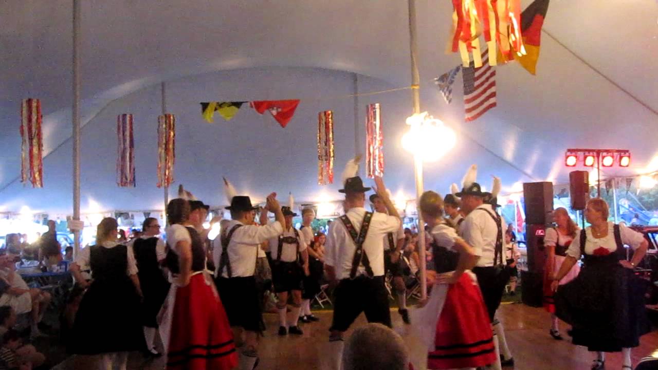 German Dancing at Oktoberfest