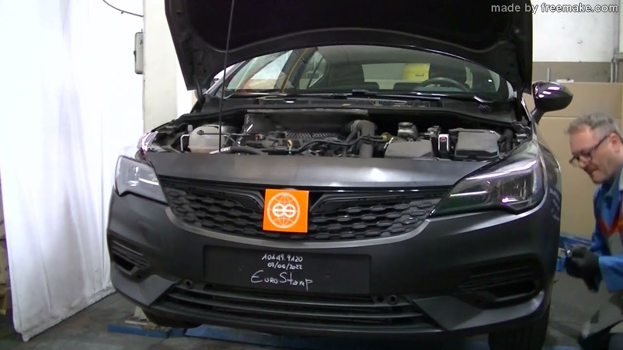 101.49.9120 Test di montaggio paraurti anteriore con primer OPEL ASTRA K 2019